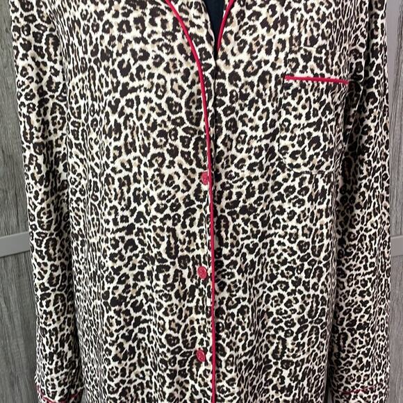 Charter Club Intimates leopard print nightgown women's L - Picture 4 of 15